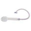 Deck-Mount Sprayer Large Warm White Sprayer, 6' Stainless Steel Hose, Low Profile Holder image number 1