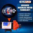SEAFLO 33W Series 12V 3.0 GPM 45 PSI Brushless Diaphragm Water Pump image number 6