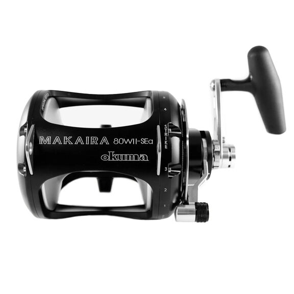 Makaira Sea Black Lever Drag Conventional Reels image number 2
