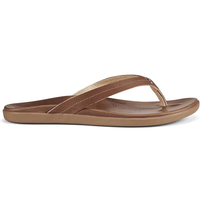 Olukai Women's Honu Sandals, in Tan/Tan, Size 10 | by West Marine