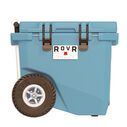 RollR 45 Quart Wheeled Hard Cooler with Telescopic Handle, South Pacific image number 0
