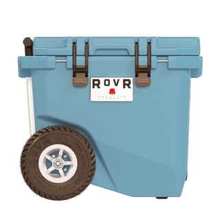 RollR 45 Quart Wheeled Hard Cooler with Telescopic Handle, South Pacific