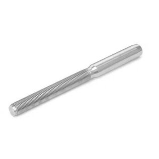 Replacement Rigging Stud Machine Swage for 1/4" Wire, 1/2-20 Thread RH