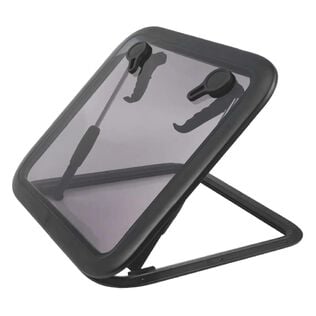 SEAFLO 01-Series 22.5" x 22.5" Black Aluminum Square Deck Hatch