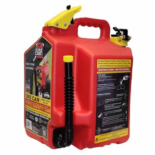 5 Gallon Spill Free Type II Safety Can for Gasoline