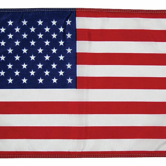 50 Star US Flag, Nylon 12" x 18" #2418 image number 0
