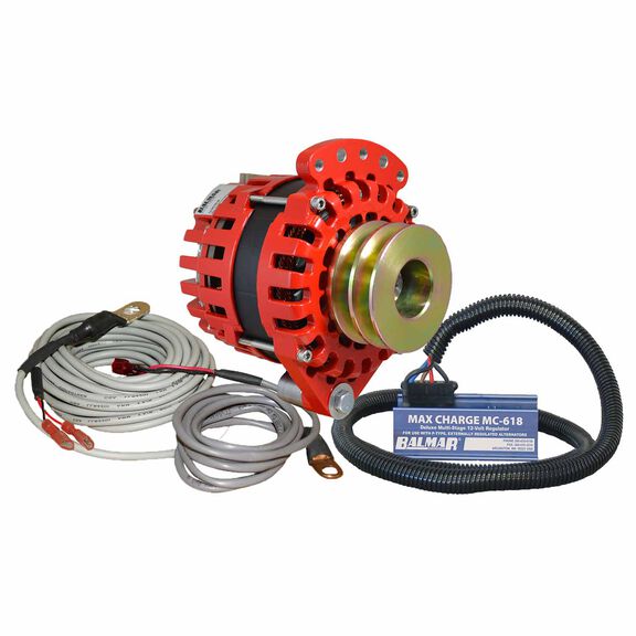 XT-Series 90 Amp/24 Volt SF,DV Alternator Kit with Max Charge Regulator image number 0