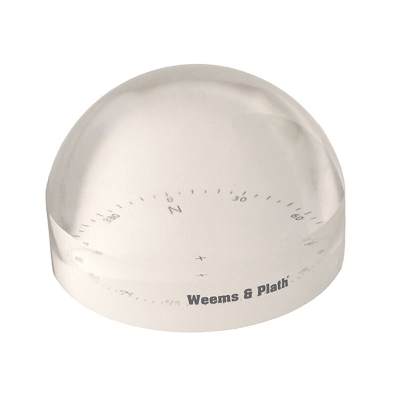 Weems & Plath Grande View Magnifier (6x Acrylic) with Compass Rose | Camping World