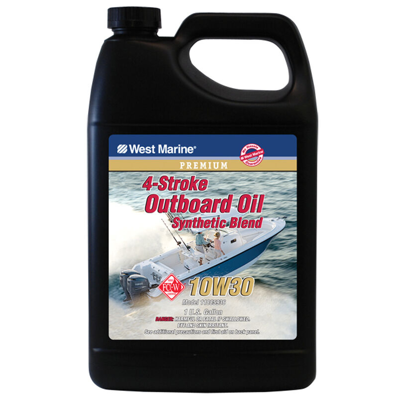WEST MARINE Premium 4Stroke Oil, 10W30, Gal. West Marine
