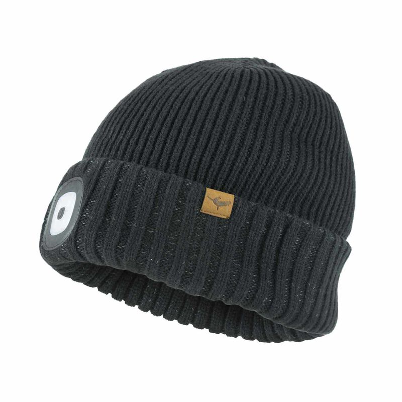 Waterproof Cold Weather LED Roll Cuff Beanie image number 0