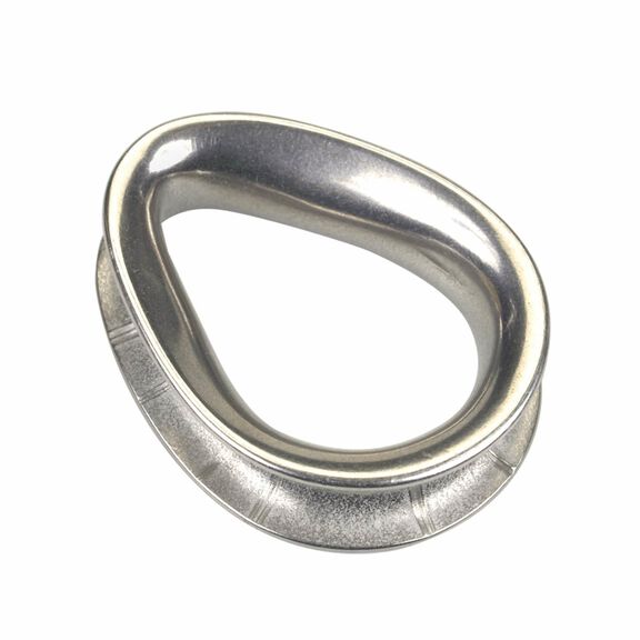 Stainless Sailmaker Thimble for 1/8" Wire, 11/32" IW image number 0