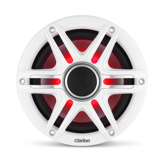 CMSP-651RGB-SWG 6.5" 2-way Premium Marine Speakers with Sport Grilles and RGB Lighting image number 4
