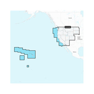 Garmin Navionics+ US008R U.S. West, Electronic Chart
