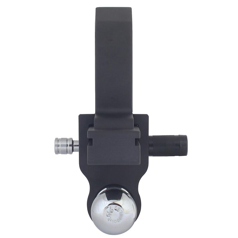 Blackout Series 8,000 lbs/10,000 lbs Adjustable Drop Hitch, 2" & 2-5/16" Ball, 0-4" Drop image number 3