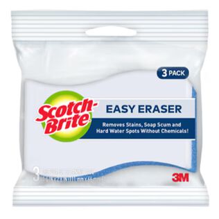 Scotch-Brite&reg; Easy Erasing Pad 833, 4.4 in x 2.6 in x 0.9 in