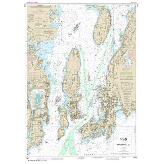 #13223 Narragansett Bay Including Newport Harbor image number 0