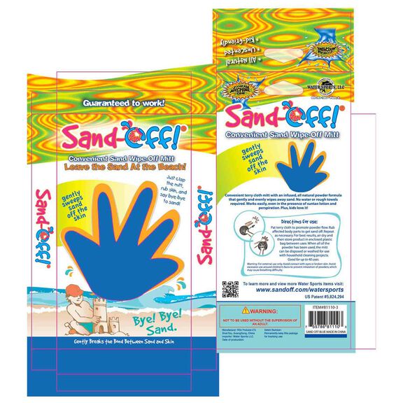 Sand-Off! Sand Wipe-Off Mitts image number 1