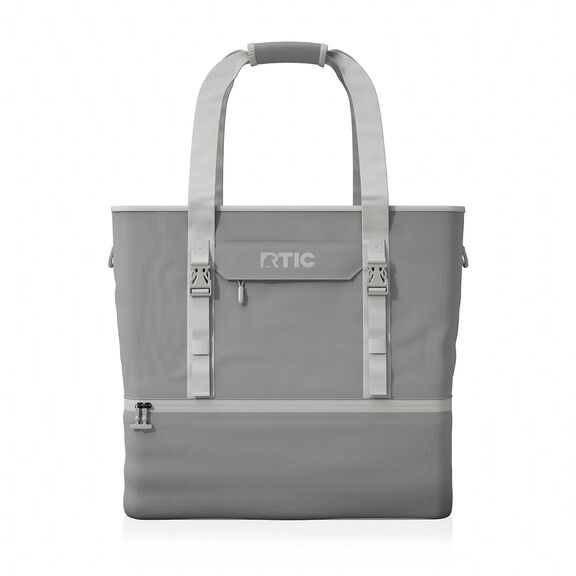 2-in-1 Chillout Bag, Hybrid Cooler Bag with Cooler Compartment, Grey image number 0