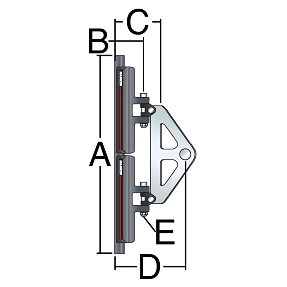 27mm Non-CB Headboard Car Assembly image number 1