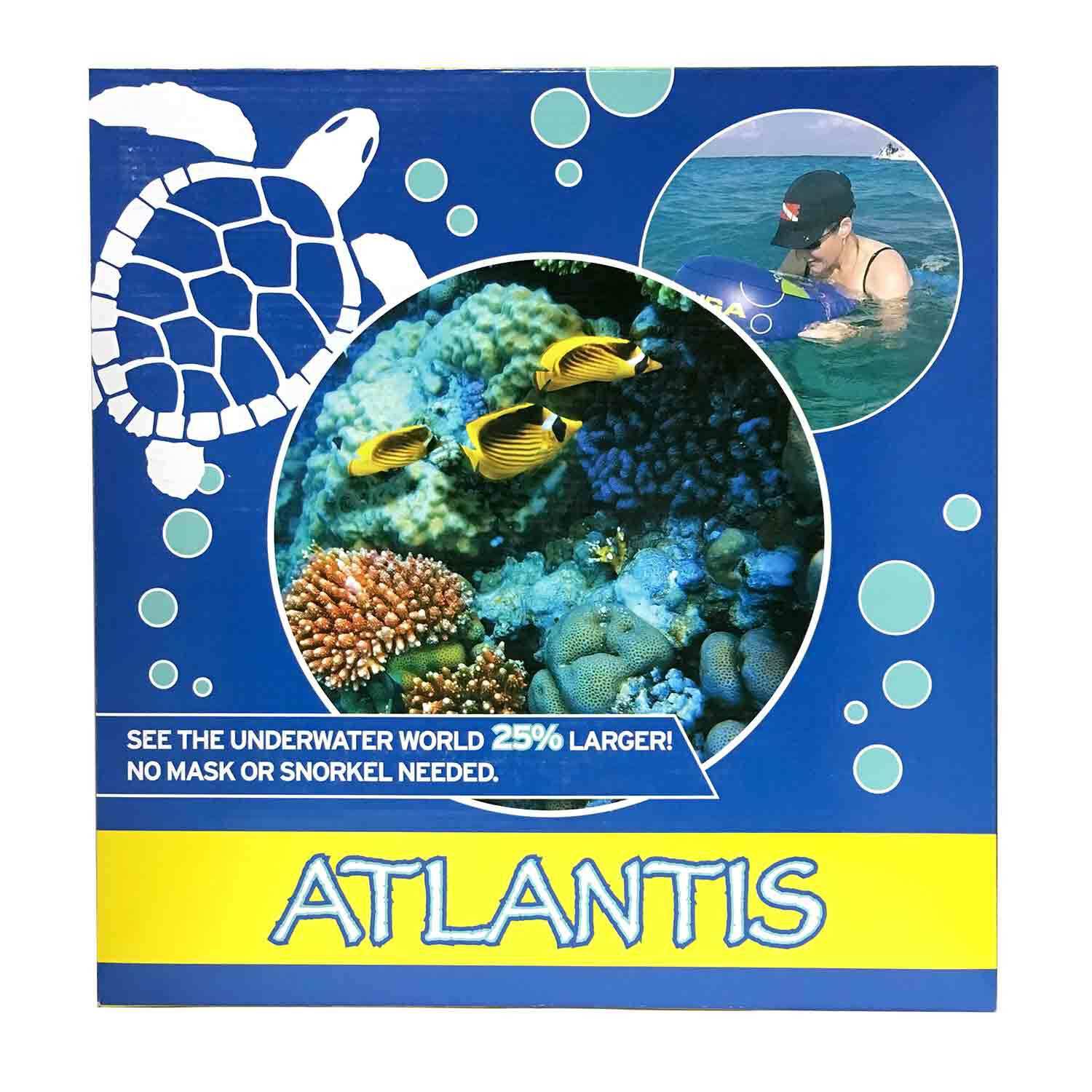 SEA WINDOW Atlantis Snorkeling Raft with Video Mount and Cupholder 