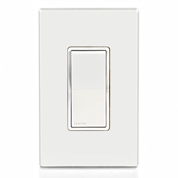 15 Amp 120/277 Volt Single Pole Switch, Weather-Resistant, Side & Back Wire image number 2