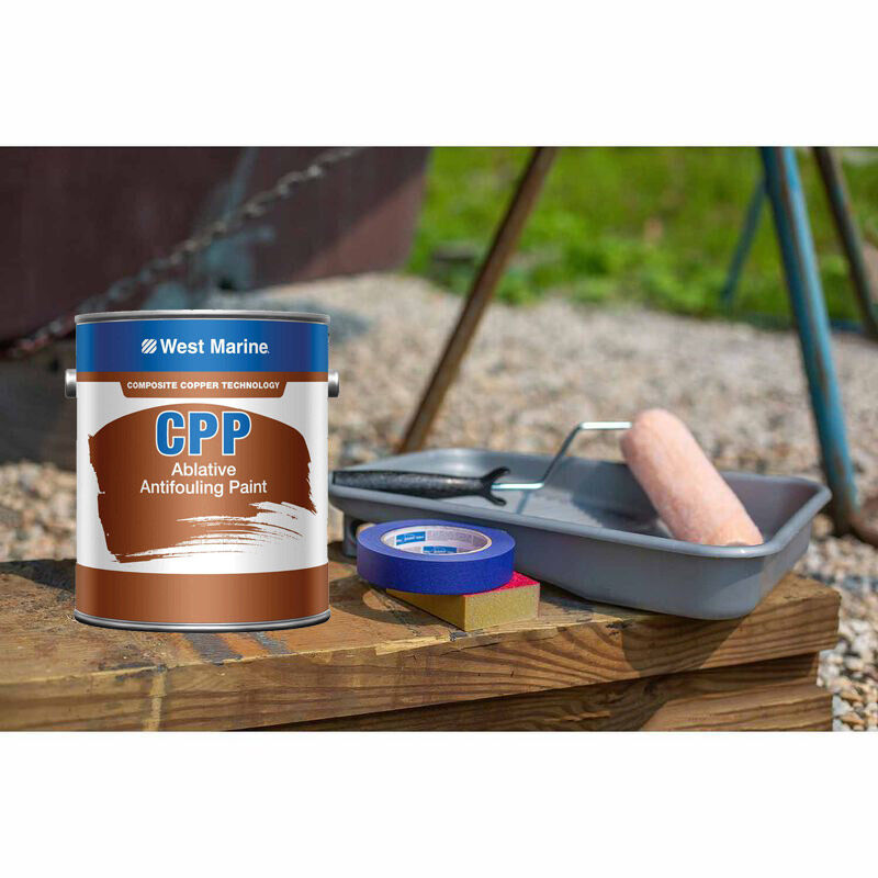 CPP Plus Antifouling Paint, Black, Gallon image number 1
