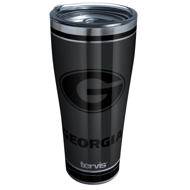 30 oz. University of Georgia Blackout Tumbler with Lid image number null