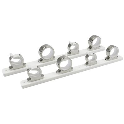 Taco 4 Rod Hanger W Poly Rack Polished Stainless Steel