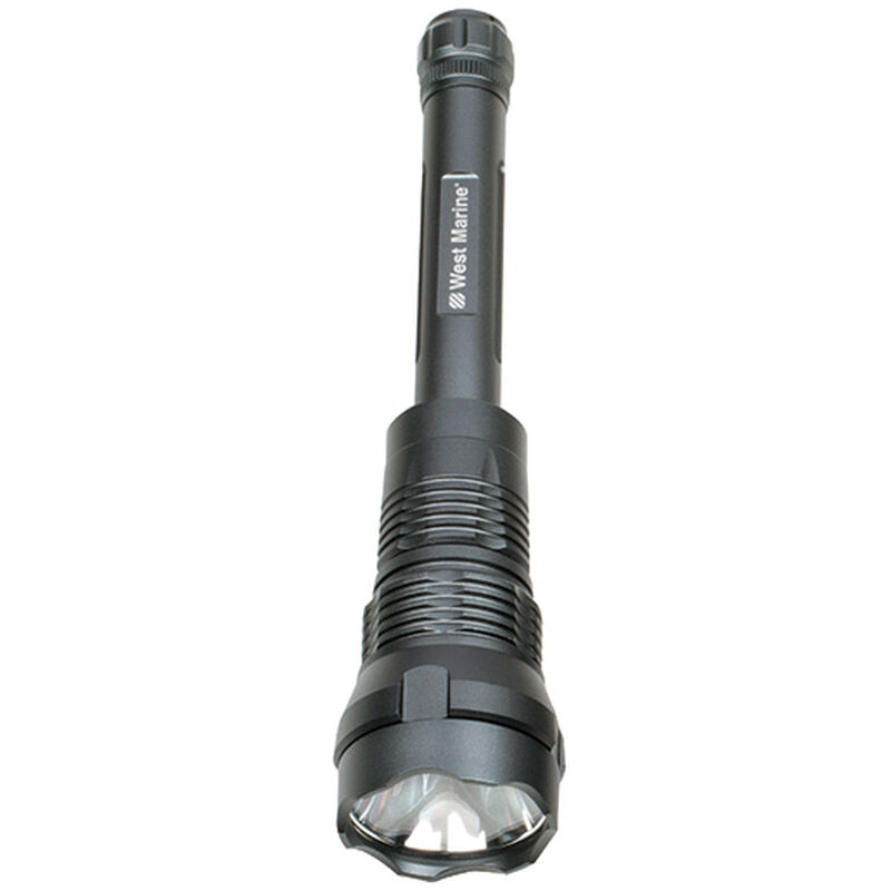 WEST MARINE Tactical LED Rechargeable 1,000-Lumen Flashlight