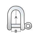4 mm Stamped Shackle, Pair image number 1