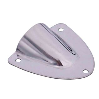 Clamshell Vent - White Plastic