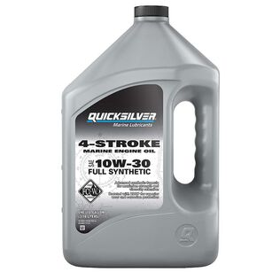 8M0175781 Full Synthetic 10W-30 4-Stroke Marine Engine Oil, 1 Gallon