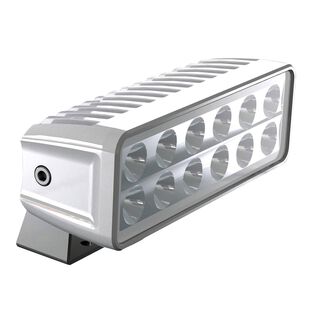 Maxillume h60 Trunnion Mount LED Floodlight, 6,000 Lumen, White Dimming, White Housing