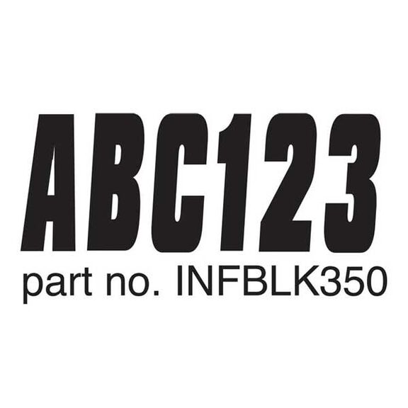 Lettering Kit for Inflatable Boats image number 0