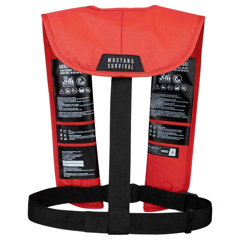 M.I.T. 70 Manual Inflatable Life Jacket image number 3