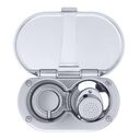 Aidack Transom Shower Hot/Cold Mixer, Chrome Cup & Lid, Small Chrome Sprayer, 6' Black Rubber Hose, Chrome Aidack Handle image number 5