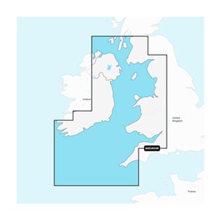 Garmin Navionics+ EU004R Irish Sea, Electronic Chart