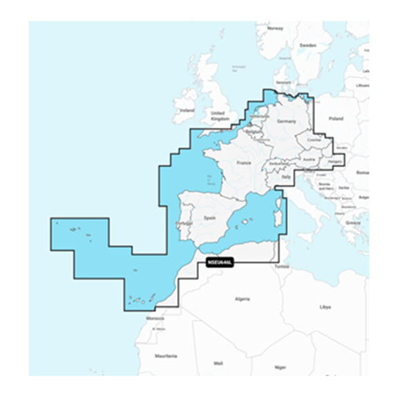 EU646L - Europe, Central & West, Electronic Chart image number 0