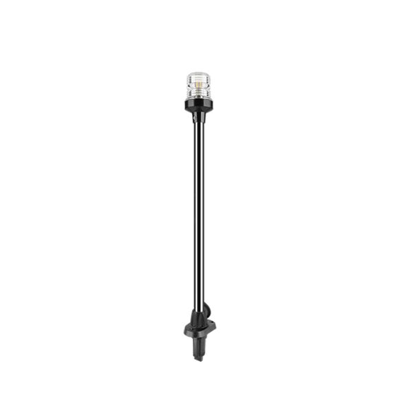 SEAFLO 03 Series All-Around LED Pole Navigation Light, 3 NM Visibility, 24: Height, 12/24V, 2.5W, Plug-In Mount, Stainless Steel image number 0