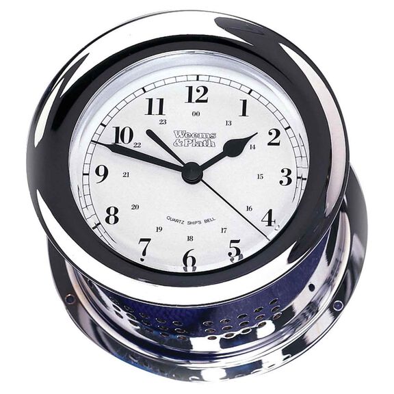 Chrome Plated Atlantis Quartz Clock image number 0