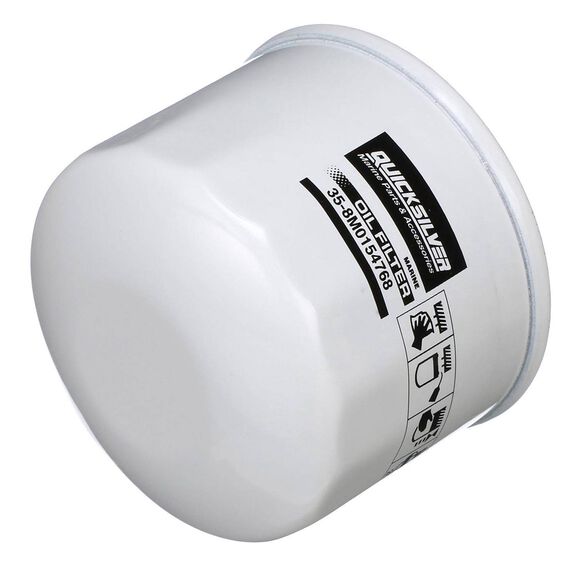 Quicksilver 8M0154768 Oil Filter for Various Marine Engines image number 0