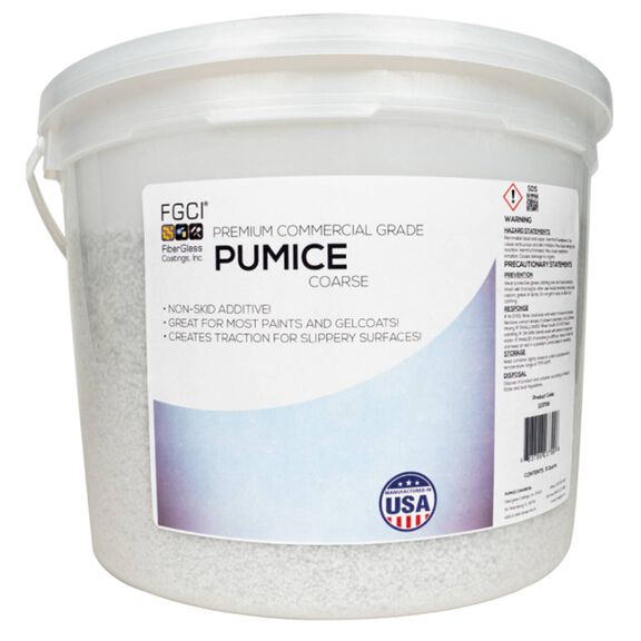 Pumice Gelcoat Non-skid Additive, Coarse, 5 Quart image number 0