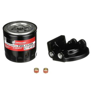 Mercury Water Separating Fuel Filter Kit 802893A4 Remote Filter with Mounting Bracket
