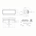Maxillume h60 Trunnion Mount LED Floodlight, 6,000 Lumen, White Dimming, White Housing image number 4