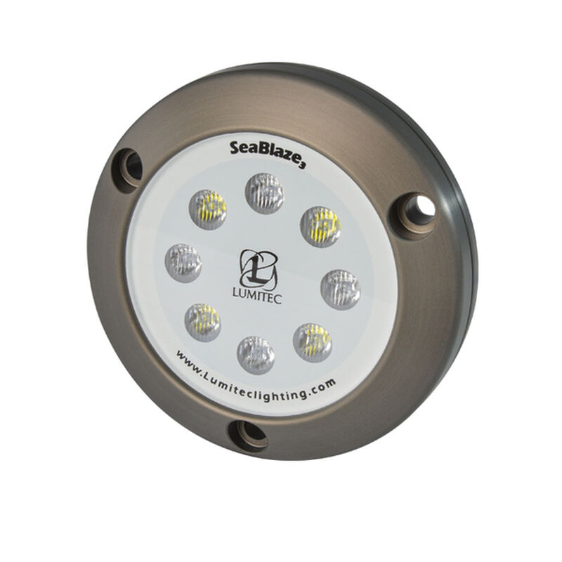 LUMITEC LIGHTING SeaBlaze3 Underwater LED Light, Blue West Marine