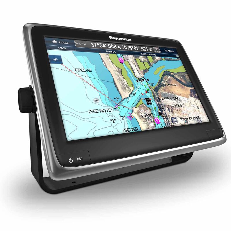 a125 Multifunction Touchscreen Display with Wi-fi and US C-MAP Essentials Charts image number 1