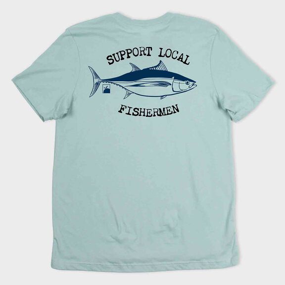 Men's Support Local Fishermen Shirt image number 0