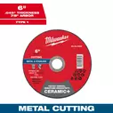 6" Metal Cut Off Wheel image number 0