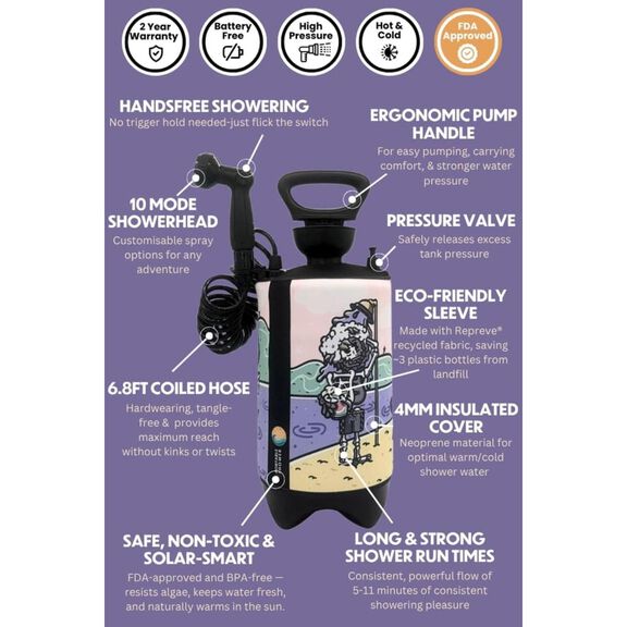 Portable Shower PRO Skully 2.6G image number 2