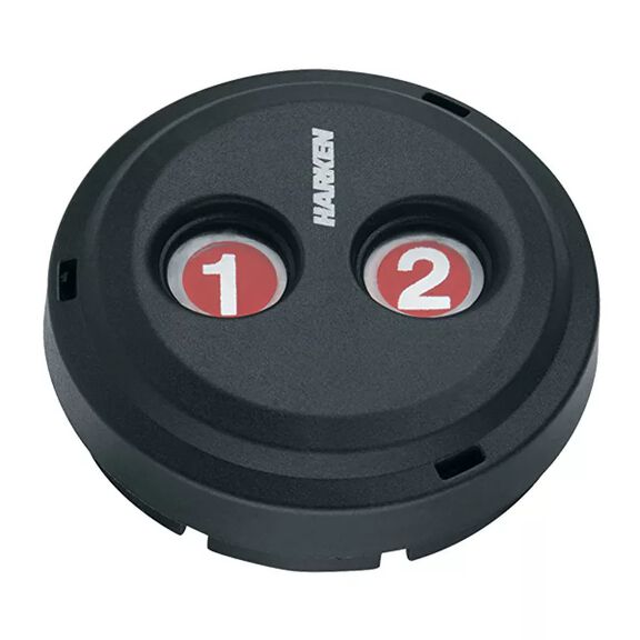 Digital System Switch &mdash; Black, 1/2 Buttons image number 0